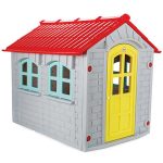 My Hut Kids Outdoor Playhouse – Grey