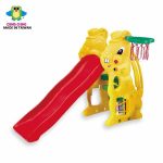 2 In 1 Kids Slide With Basket Ball