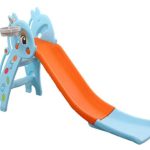 2 In 1 Kids Slide With Basket Ball