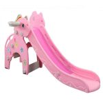 2 In 1 Kids Slide With Basket Ball