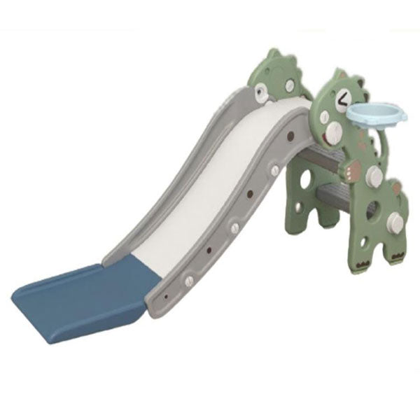 2 In 1 Kids Slide With Basket Ball
