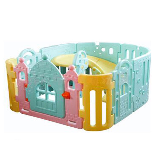Baby Playing Ball Room & Slide