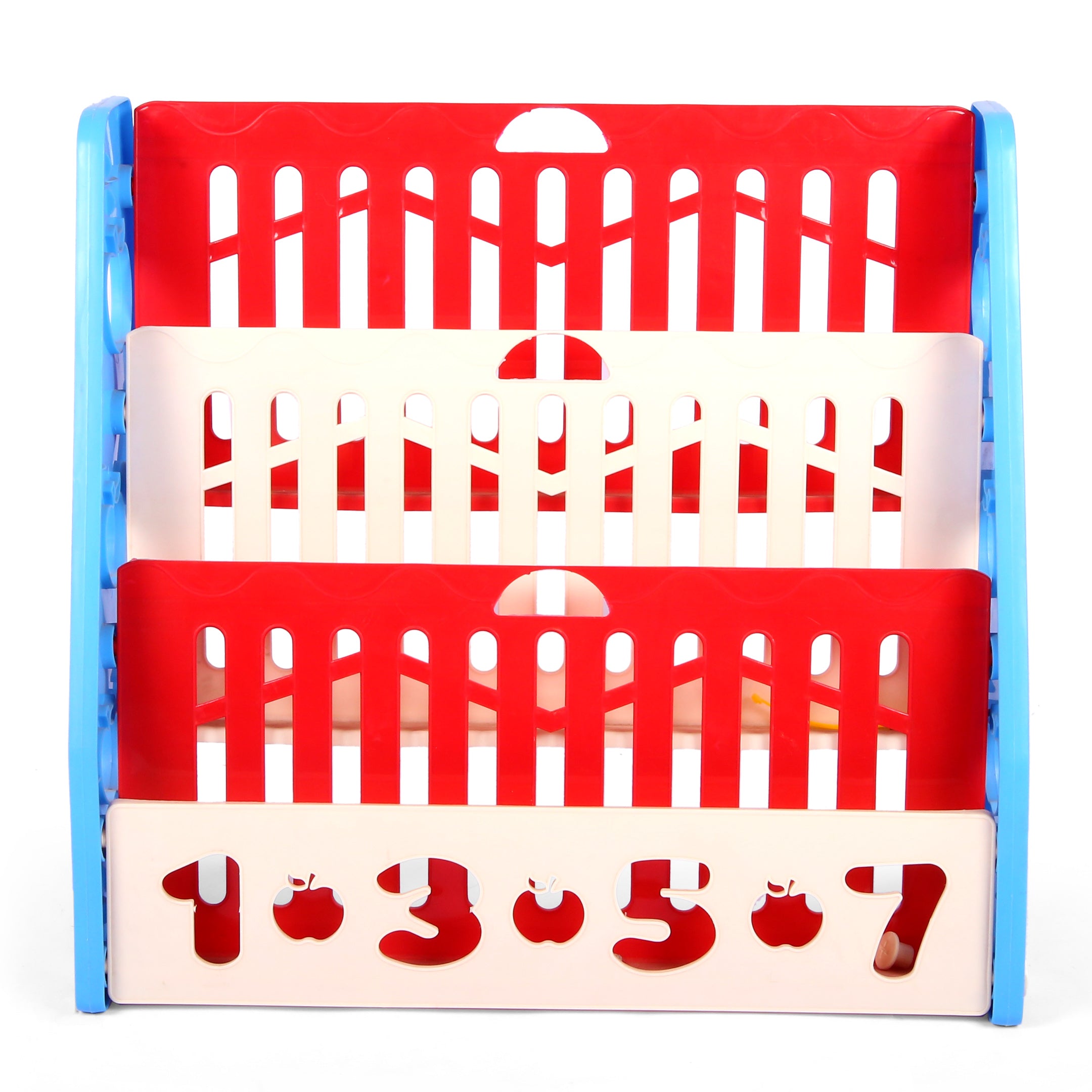 Kids Book Organizer Storage Shelf - 4 Shelf