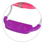Kids Swing With Canopy and Toy Bar