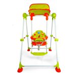 Kids Swing With Canopy and Toy Bar