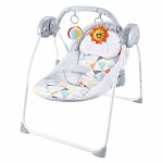 Remote Control Multifunctional Swing Rocking Chair - Grey