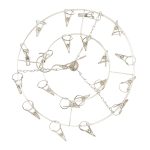 Steel Cloth Hanger 20 Clips