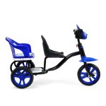 High-Quality Twin Seater Tricycle – Blue