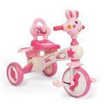 Bunny Face Kids Deluxe Tricycle – Multicolor