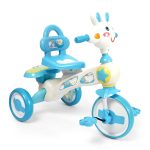 Bunny Face Kids Deluxe Tricycle – Multicolor