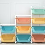 Kids Tools Box Toy Storage Shelf