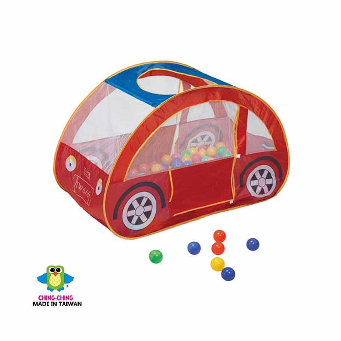 Play Tent House For Kids - Car Shape Ball House - Cing Ching
