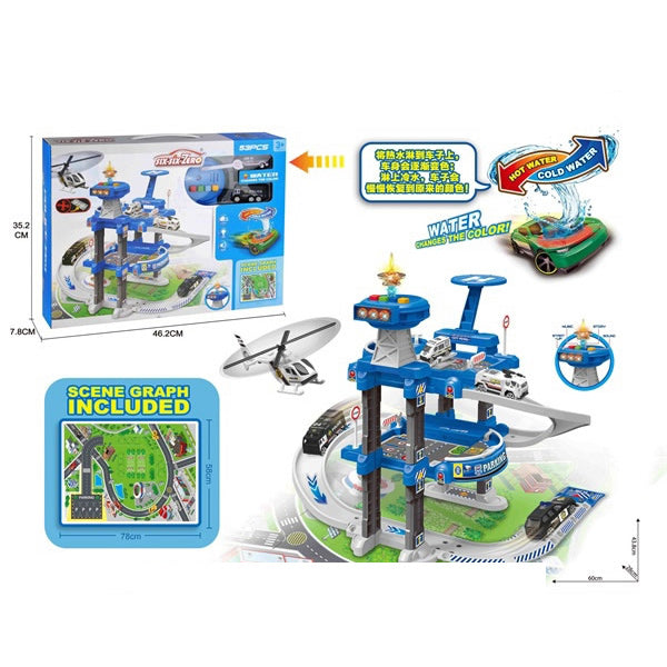 Kids Car Parking Garage Game Toy Set