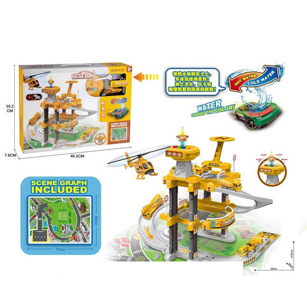 Kids Car Parking Garage Game Toy Set