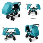 Twin Stroller For Babies Face To Face – Shenma P-758