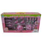 Kitchen Metal Crockery Game Toy Set
