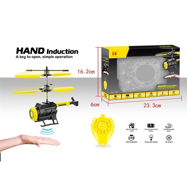 R/C Outdoor Helicopter Gesture Sensing