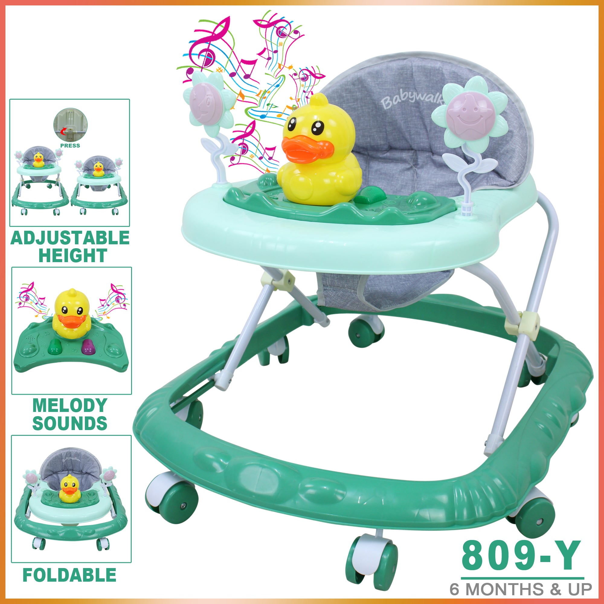 Baby Walker - Green