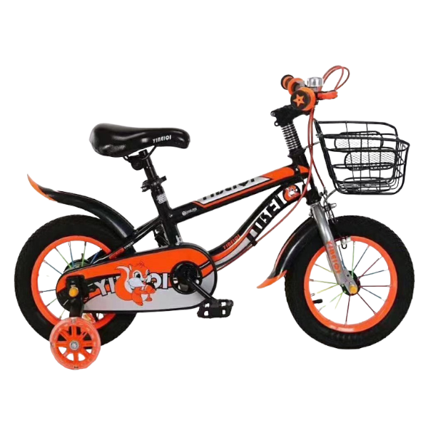 Kids Bicycle 12" 4 Wheels - Yibeiqi