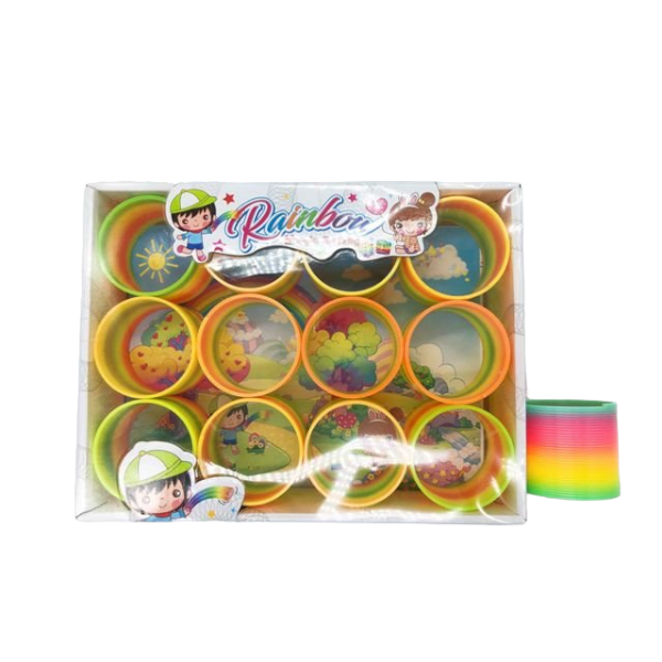 Rainbow Slinky Spring Toy