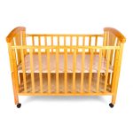 Wooden Baby Cot & Cradle with Mosquito Net
