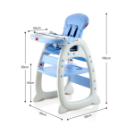 2-in-1 Baby High Chair