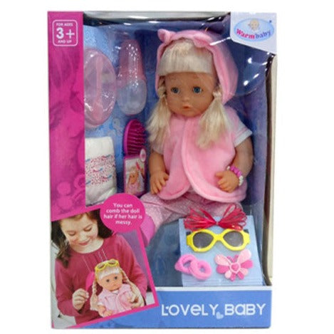 Doll with Accessories - Lovely Baby