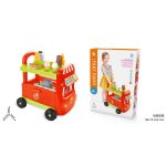 Kids Fast Food Cart Game Toy Set