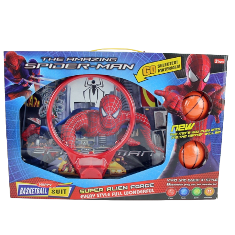 Spider Man Basket Ball Set