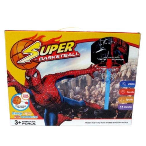 Spider Man Basket Ball Set