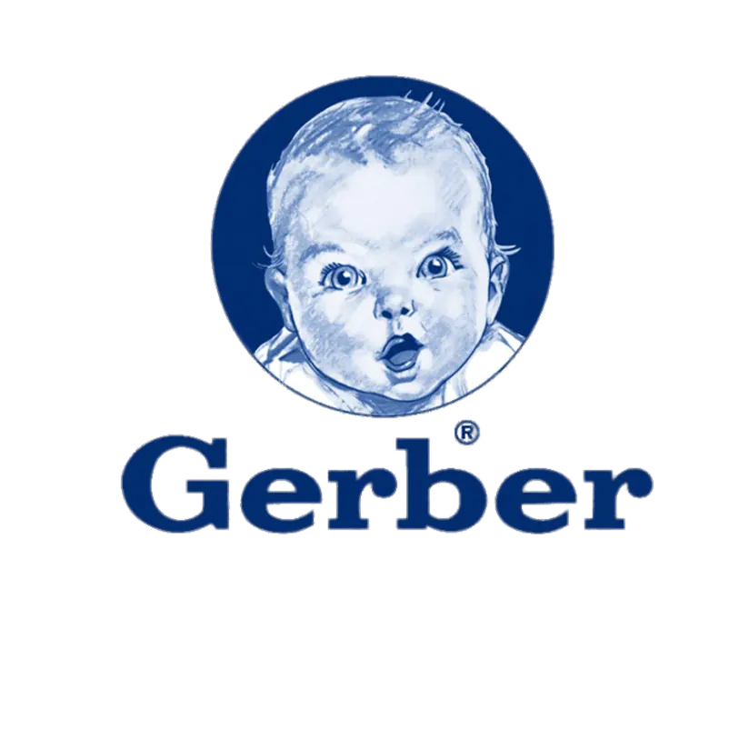 Baby food products brand logo