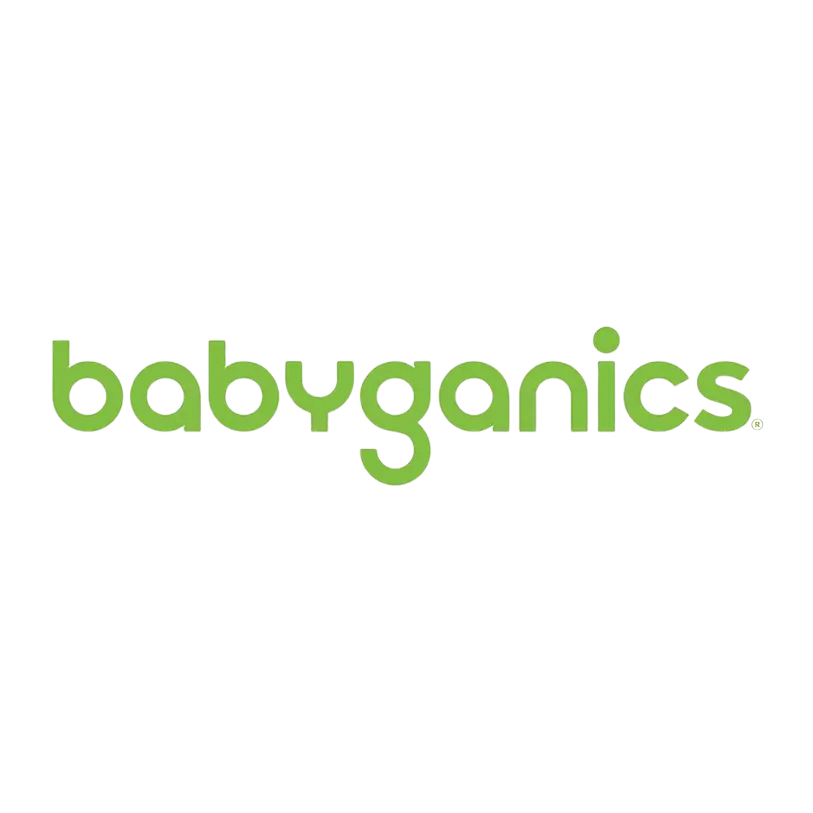 babyganics baby moisterizer products brand logo