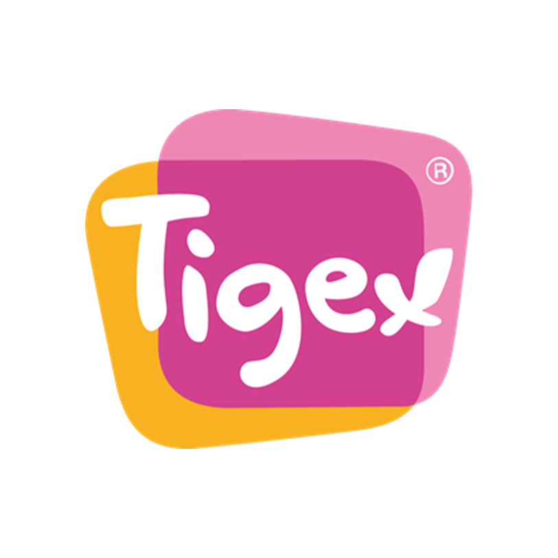 tigex feeding bottles and baby products brand logo