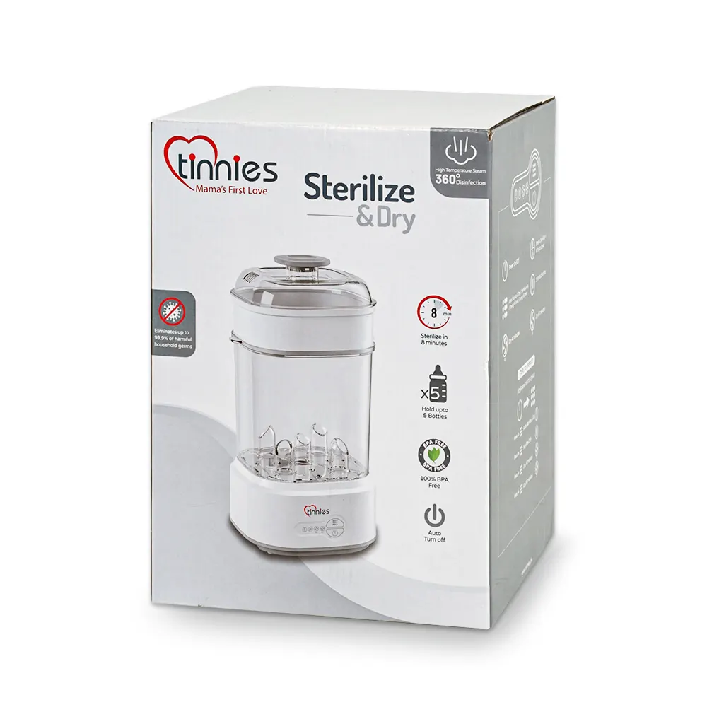 Shop Steam Sterilizer With Dryer Tinnies - T4002 online at best price with free cod in Pakistan
