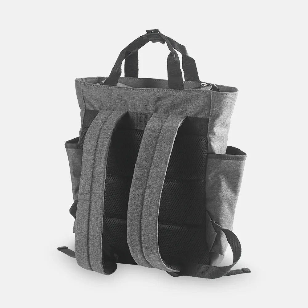Tinnies Diaper Bag Backpack Grey T5006-B_1