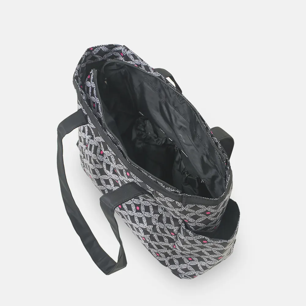 Order online Tinnies Diaper Bag For Mom Black Printed T5004-A at sale price with free cod in Pakistan