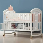 Buy Baby Wooden Cot Crib Sleeping Bed BC-1X-G online at best price in Pakistan