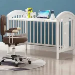Baby Wooden Cot Crib Sleeping Bed BC-1X-G