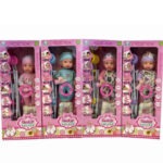 Baby Lovely Doll with Stroller Playset