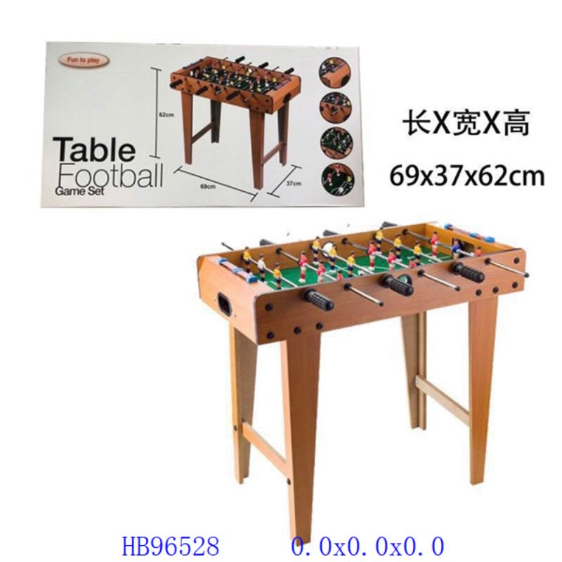 Wooden Foosball Soccer Table Game - Large