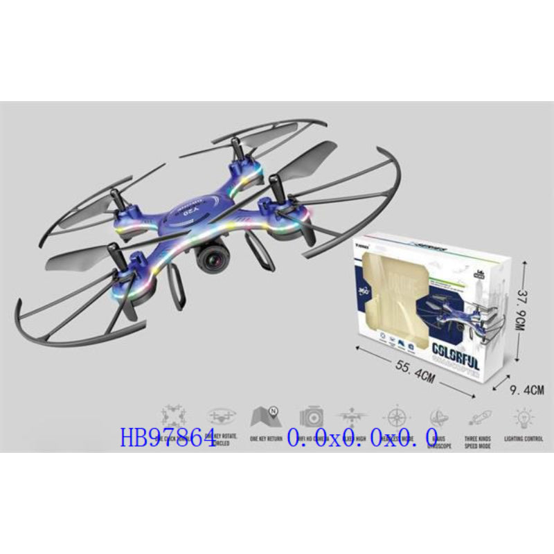 Drone With Light & Camera