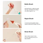 Infant Feeding Bottle Cleaning Brushes