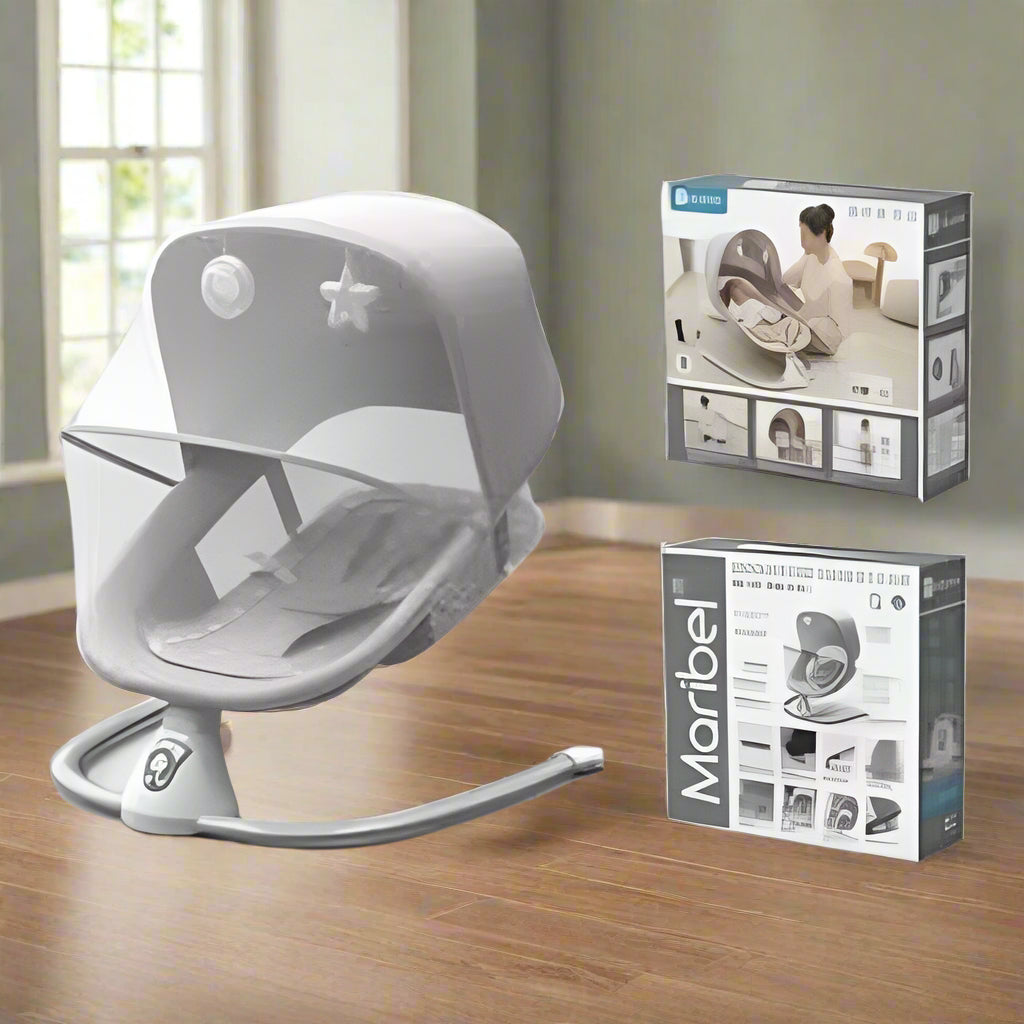 Maribel Electric Baby Swing with Adjustable Recline