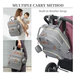 Infant Diaper Bag & Bed – Multifunctional BGG-796-22