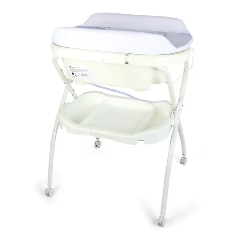 Infant Changing Station with Baby Bathtub & Stand – Foldable BS-220B_2