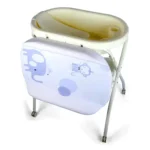 Infant Changing Station with Baby Bathtub & Stand – Foldable BS-220B