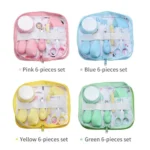 Buy Newborn Grooming & Baby Care Kit - 6 Pcs Set with Bag online at best price in Pakistan