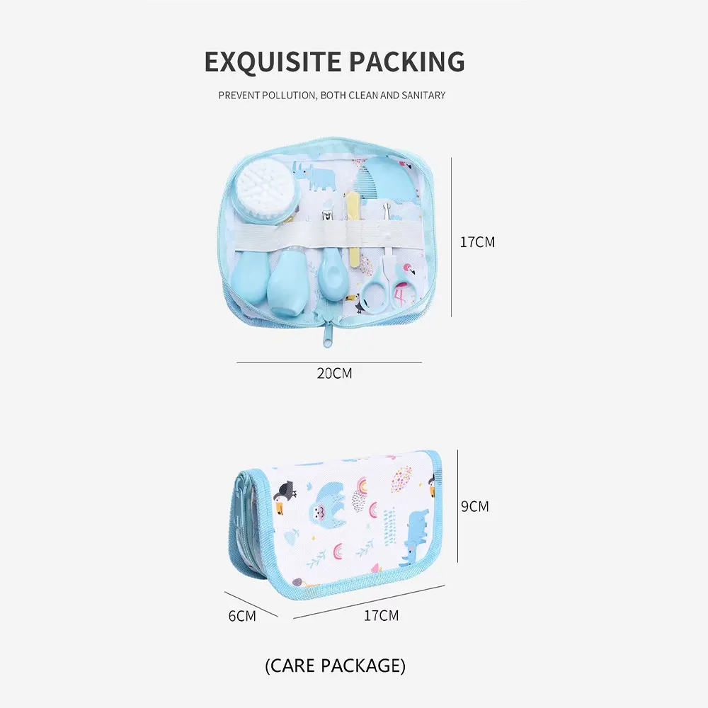 Newborn Grooming & Baby Care Kit – 6 Pcs Set with Bag_1