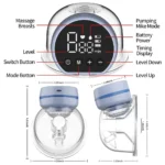Order Wearable Electric Breast Pump - Hands-Free & Low Noise online at best price in Pakistan