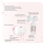 Farlin Double Electric & Manual Breast Pump AA-12018